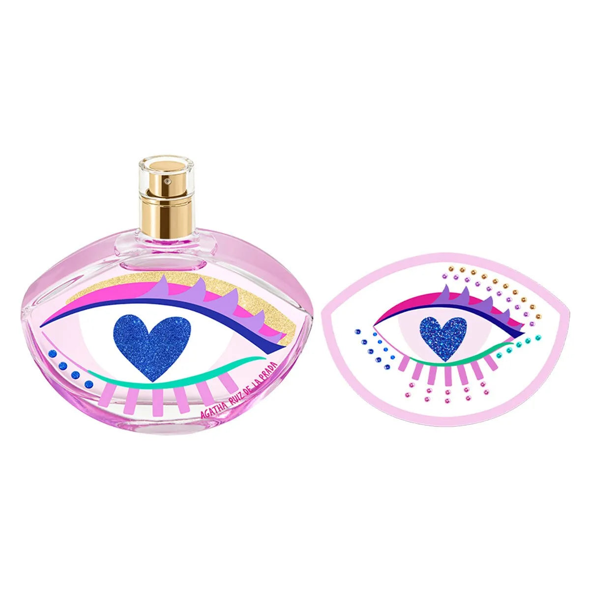 Estuche Agatha Ruiz de la Prada Look Fun EDT (W) / 2 Pc SP 80 ml; Complemento - 3 - Privé Perfumes Honduras
