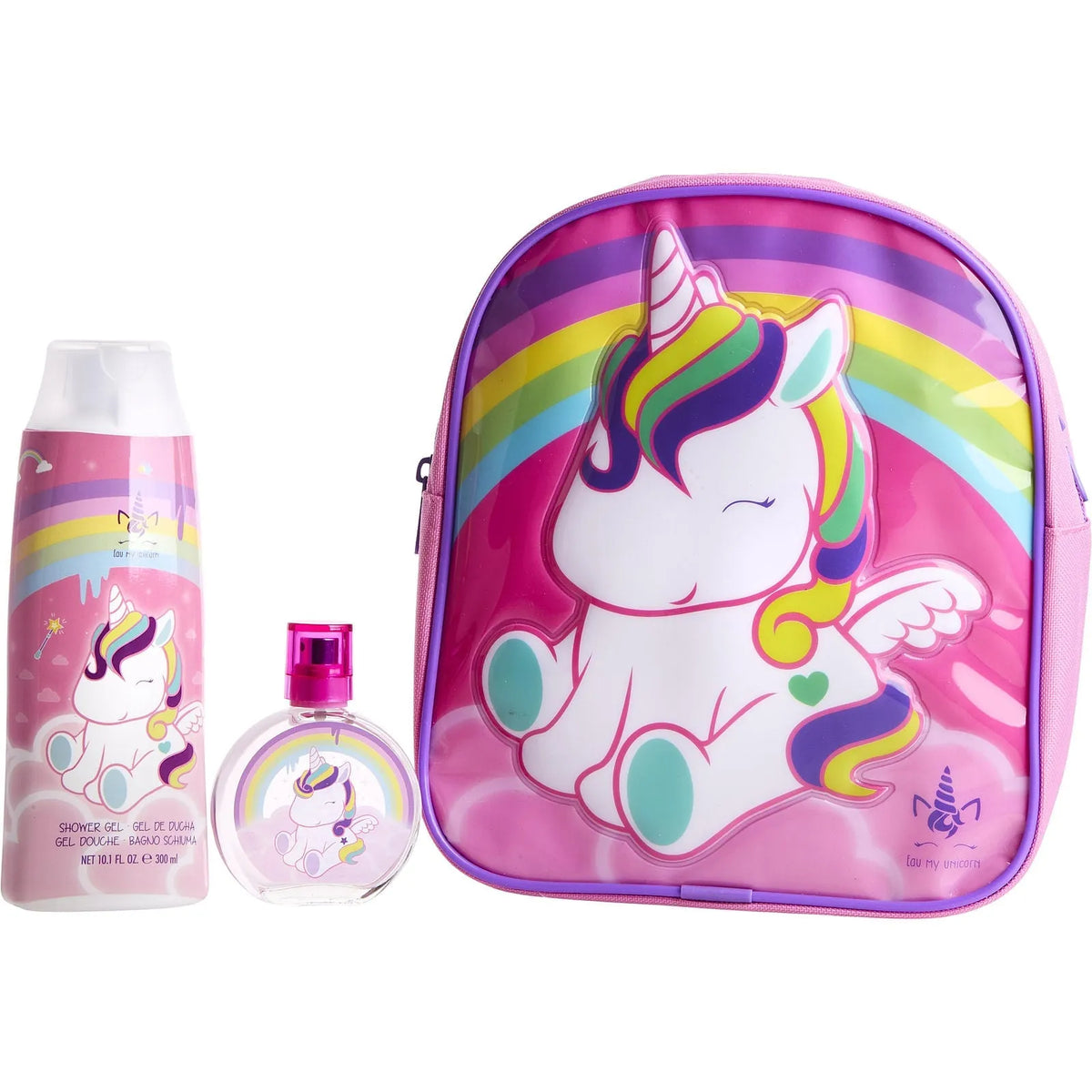 Estuche Air-Val Eau My Unicorn Backpack EDT (G) / 3 Pc SP 50 ml; SG 75 ml; Backpack - 1 - Privé Perfumes Honduras