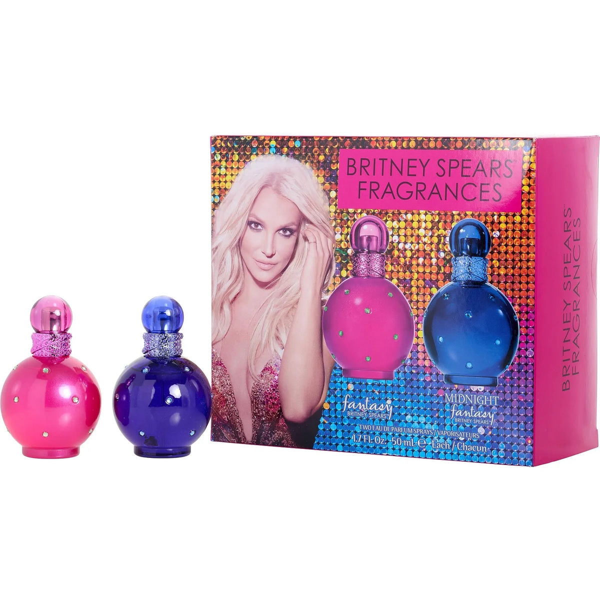 Estuche Britney Spears Fantasy EDP (W) / 2 Pc SP 50 ml; SP 50 ml - 1 - Privé Perfumes Honduras