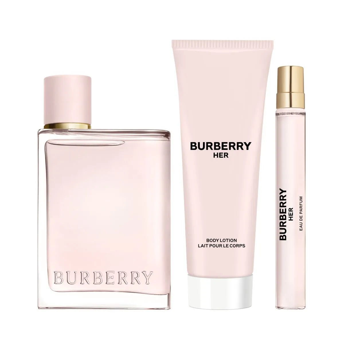 Estuche Burberry Her EDP (W) / 3 Pc SP 100 ml; BL 75 ml; TS 10 ml - 3 - Privé Perfumes Honduras