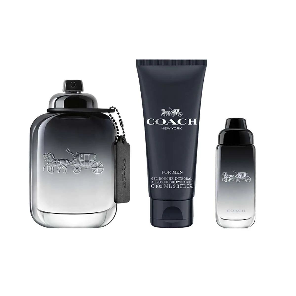 Estuche Coach For Men EDT (M) / 3 PC SP 100 ml; SG 100 ml; SP 7.5 ml - 4 - Privé Perfumes Honduras