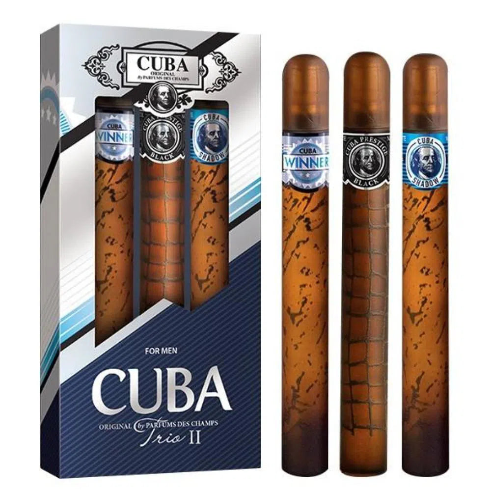 Estuche Cuba Trio 2 EDT (M) / 3 Pc SP 35 ml x3 - 1 - Privé Perfumes Honduras