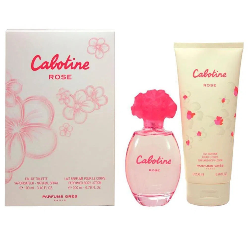 Estuche Gres Cabotine Rose EDT (W) / 2 Pc SP 100 ml; BL 200 ml - 1 - Privé Perfumes Honduras