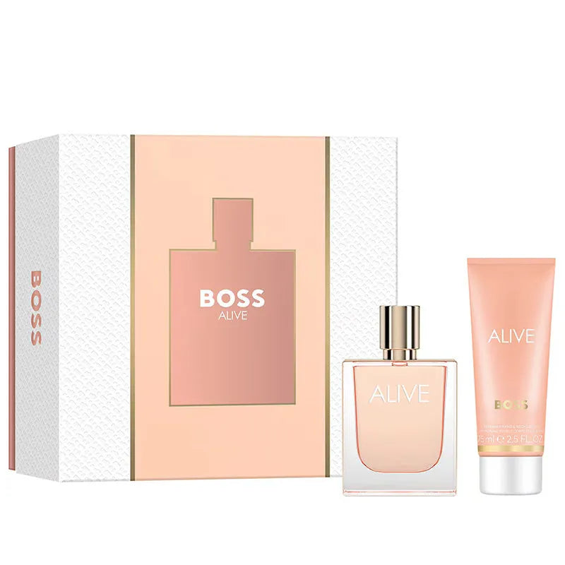 Estuche Hugo Boss Boss Alive EDP (W) / 2 Pc SP 50 ml; BL 75 ml - 3 - Privé Perfumes Honduras