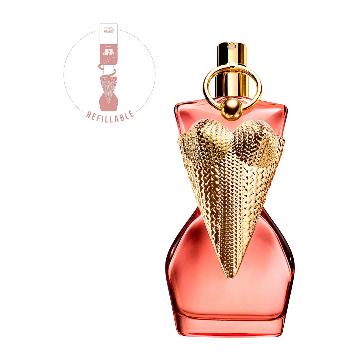 Estuche Jean Paul Gaultier Divine EDP (W) / 2 Pc SP 100 ml; BL 75 ml - 3 - Privé Perfumes Honduras