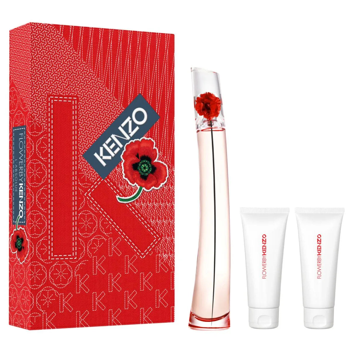 Estuche Kenzo Flower L'Absolue EDP (W) / 3 Pc SP 100 ml; BL 75 ml; BL 75 ml - 2 - Privé Perfumes Honduras