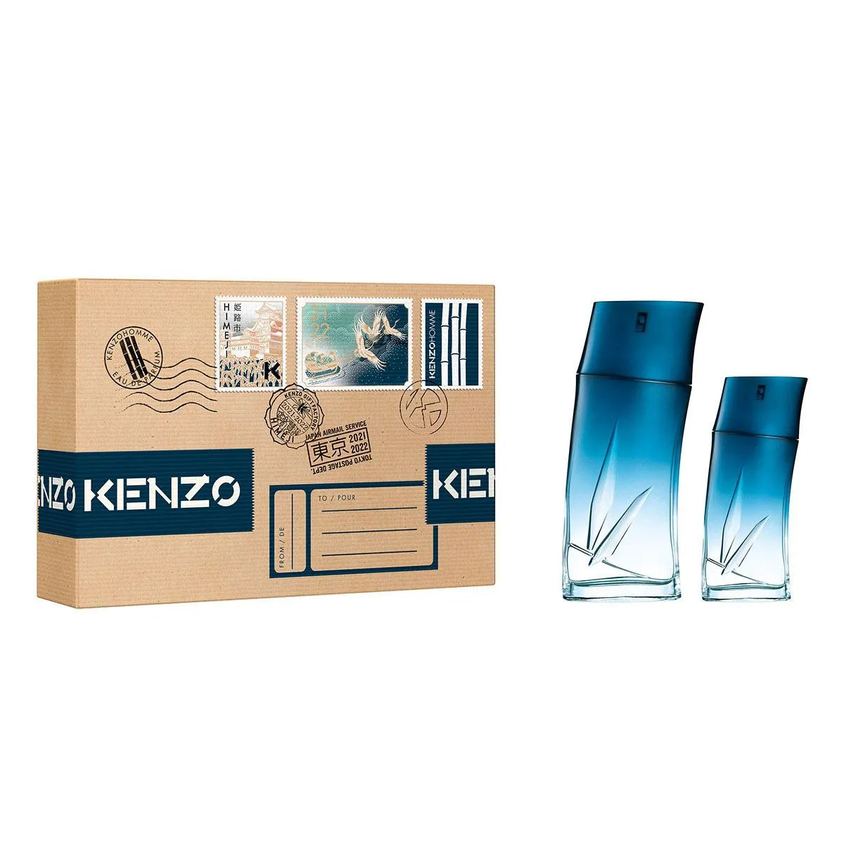 Estuche Kenzo Homme EDP (M) / 2 Pc SP 100 ml; SP 30 ml - 3 - Privé Perfumes Honduras