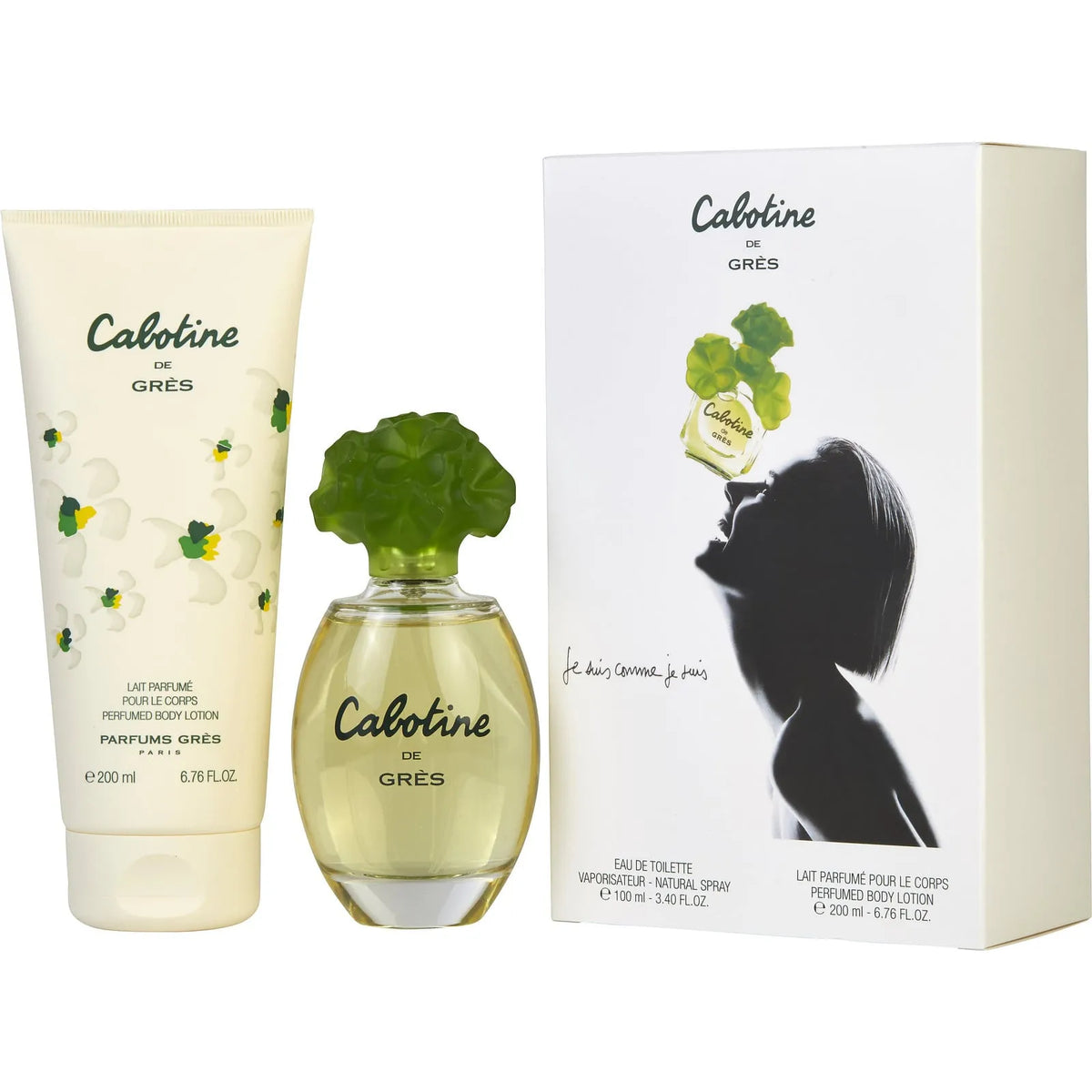 Estuche Parfums Gres Cabotine EDT (W) / 2 Pc SP 100 ml; BL 200 ml - 1 - Privé Perfumes Honduras