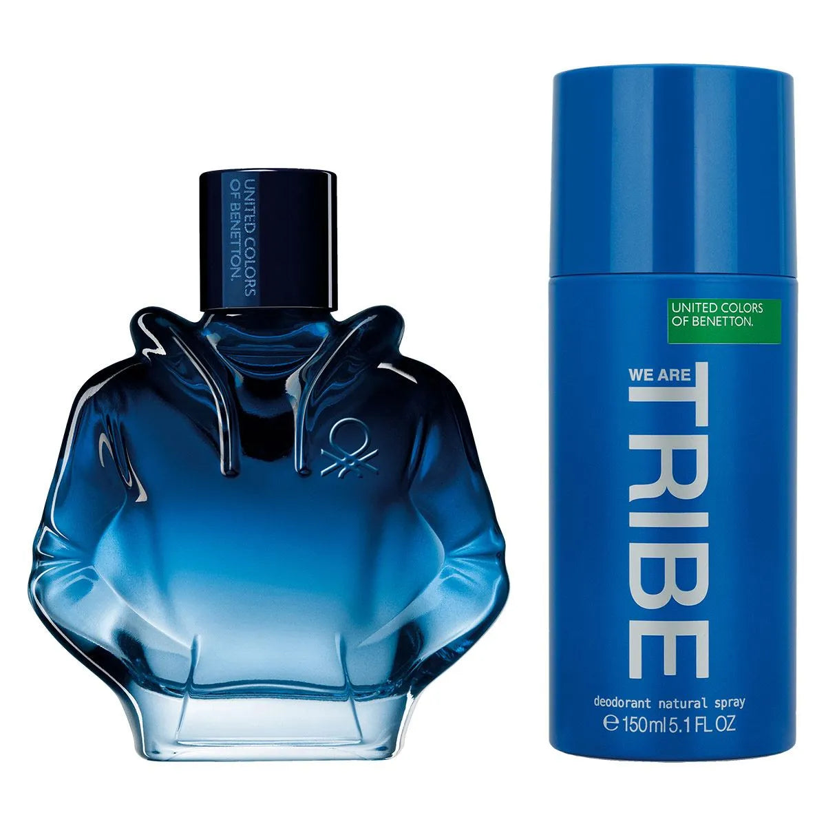 Estuche United Colors of Benetton We Are Tribe EDT (M) / 2 Pc SP 90 ml; DEO 150 ml - 3 - Privé Perfumes Honduras
