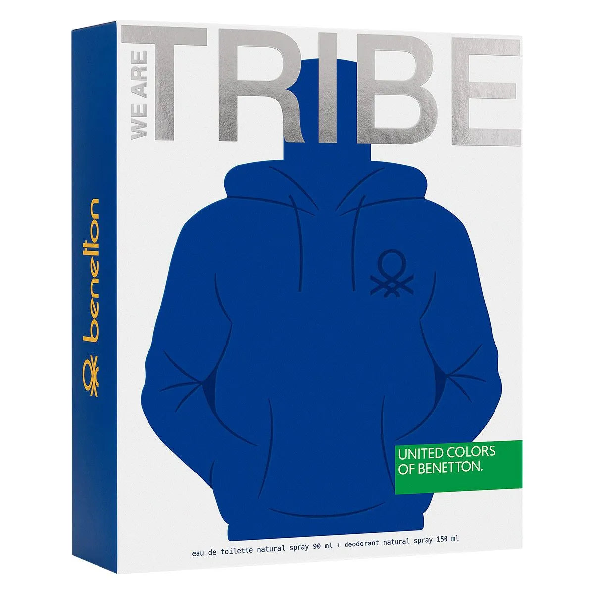 Estuche United Colors of Benetton We Are Tribe EDT (M) / 2 Pc SP 90 ml; DEO 150 ml - 4 - Privé Perfumes Honduras