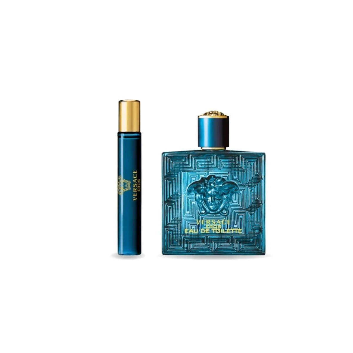 Estuche Versace Eros EDT (M) / 3 Pc SP 100 ml; SP 10 ml; Pouch - 3 - Privé Perfumes Honduras