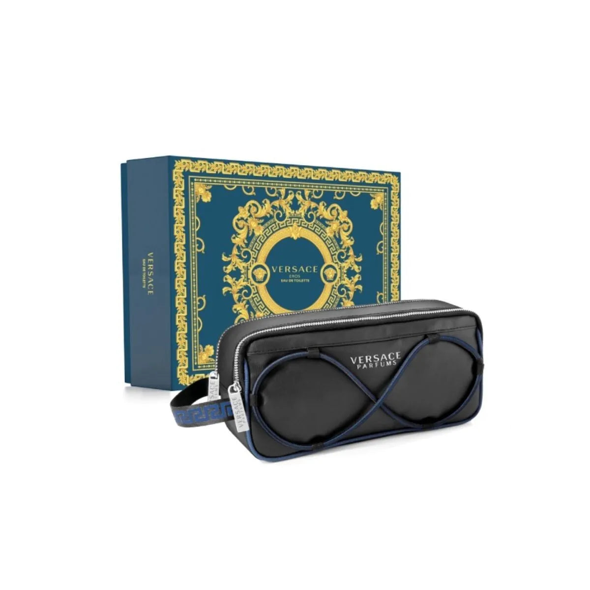 Estuche Versace Eros EDT (M) / 3 Pc SP 100 ml; SP 10 ml; Pouch - 4 - Privé Perfumes Honduras