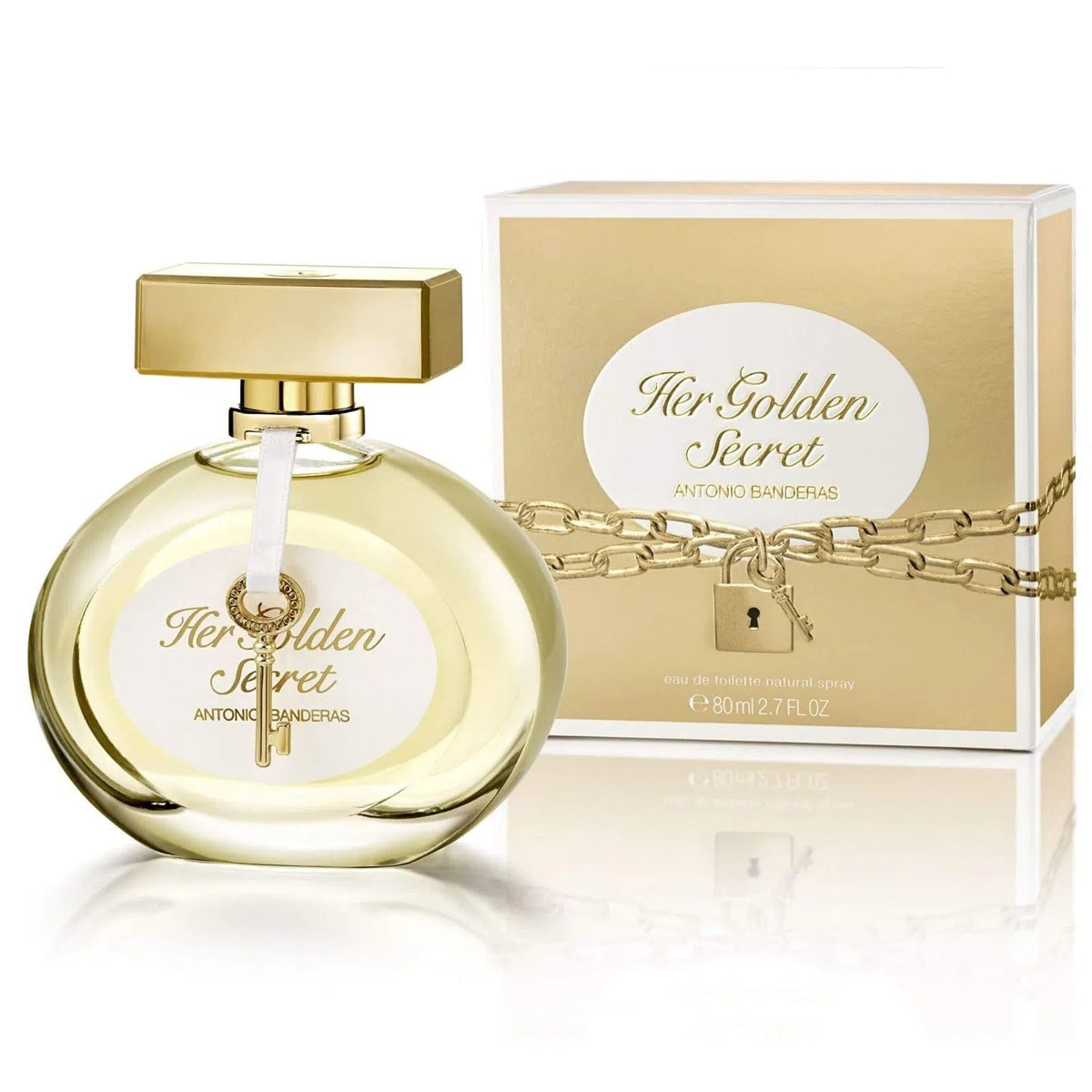 Perfume Antonio Banderas Her Golden Secret EDT (W) / 80 ml - 1 - Privé Perfumes Honduras