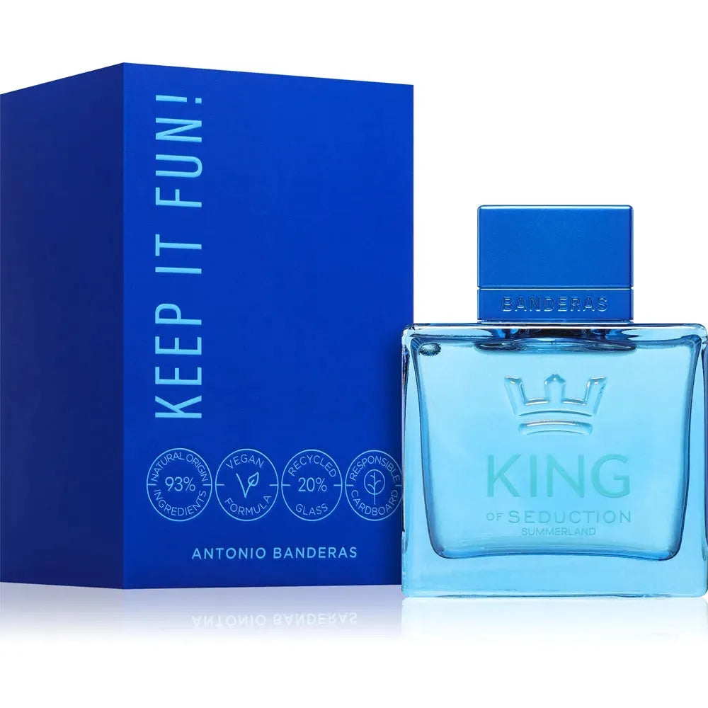 Perfume Banderas King of Seduction Summerland EDT (M) / 100 ml - 1 - Privé Perfumes Honduras