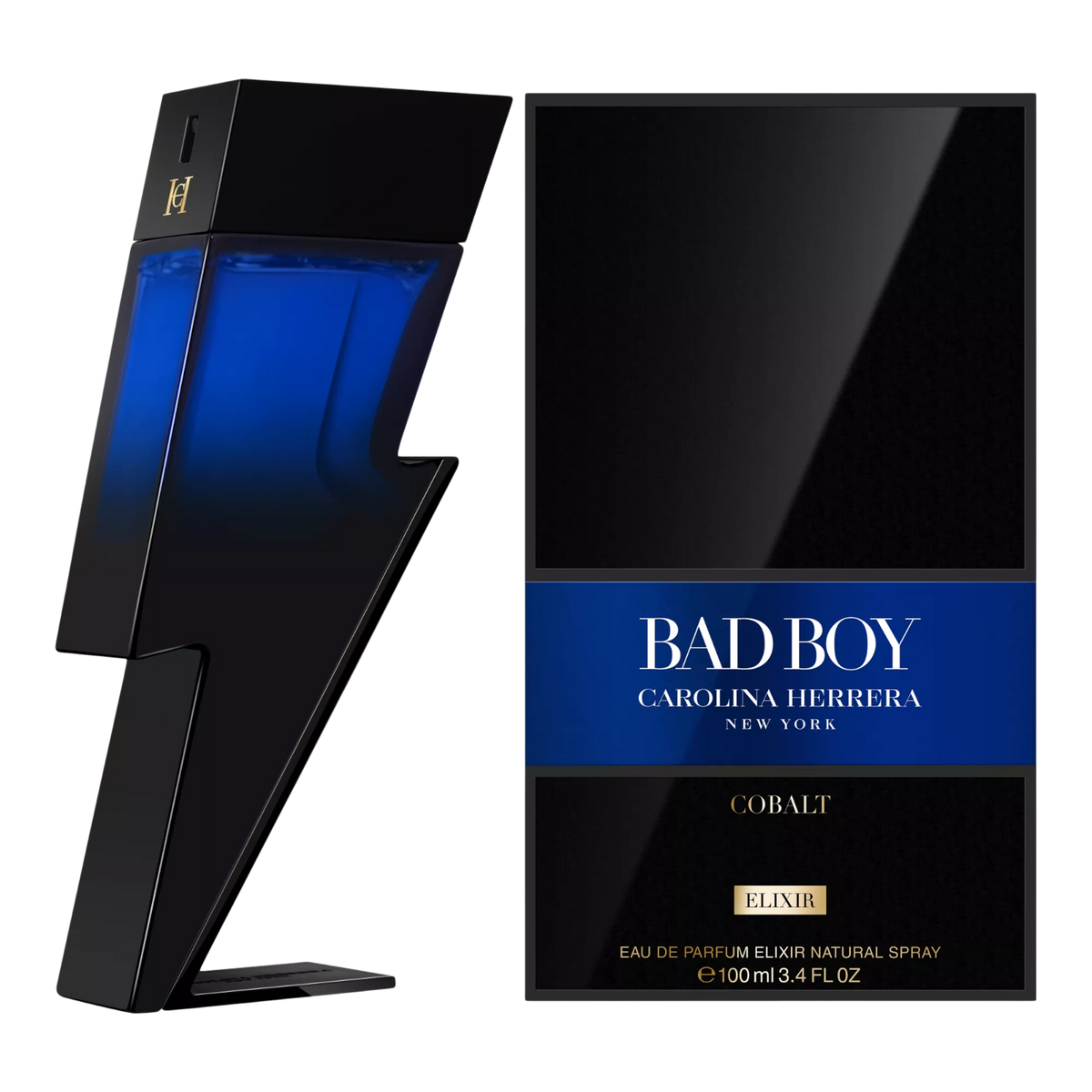 Perfume Carolina Herrera Bad Boy Cobalt Elixir EDP (M) / 100 ml - 2 - Privé Perfumes Honduras