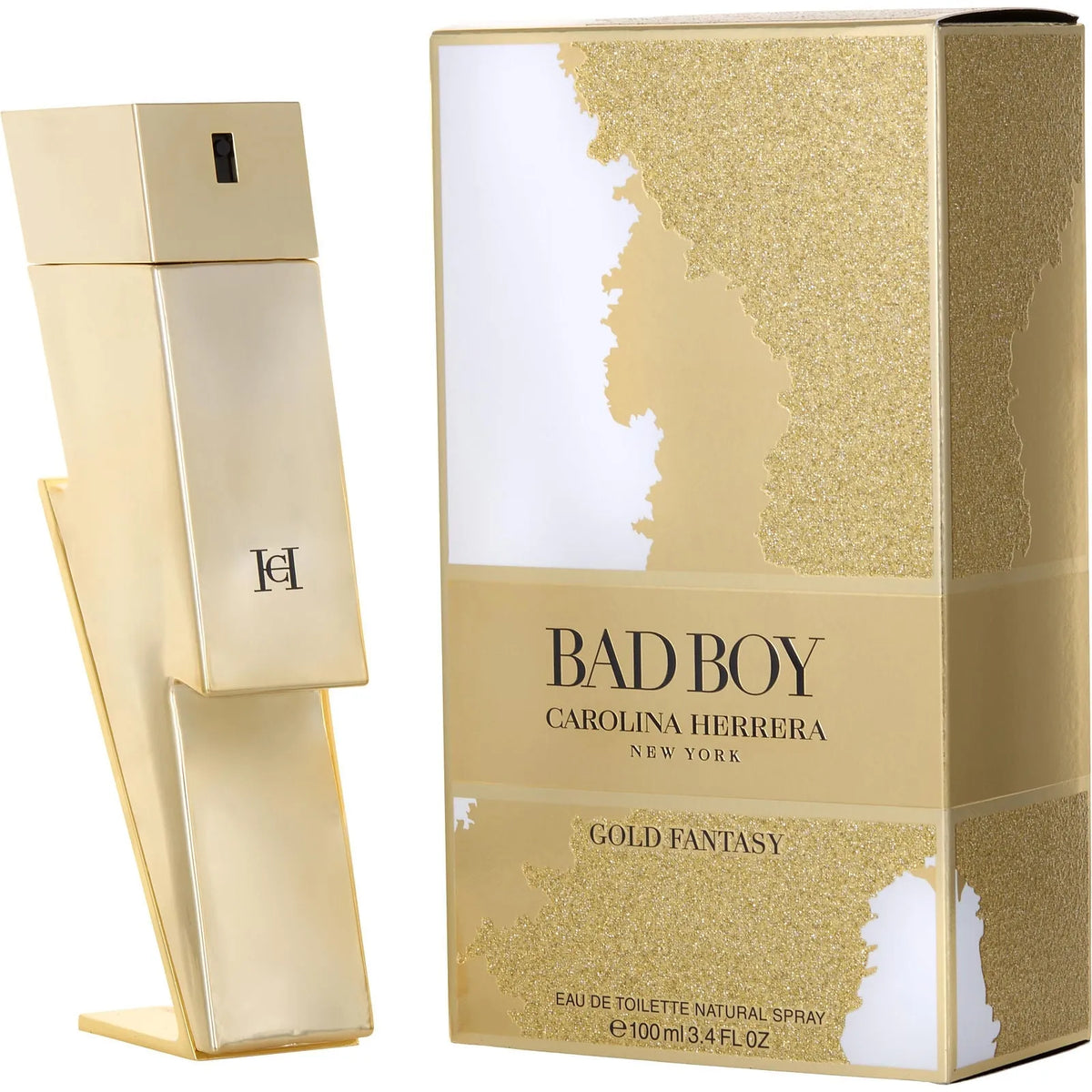 Perfume Carolina Herrera Bad Boy Gold Fantasy EDT (M) / 100 ml UL - 2 - Privé Perfumes Honduras