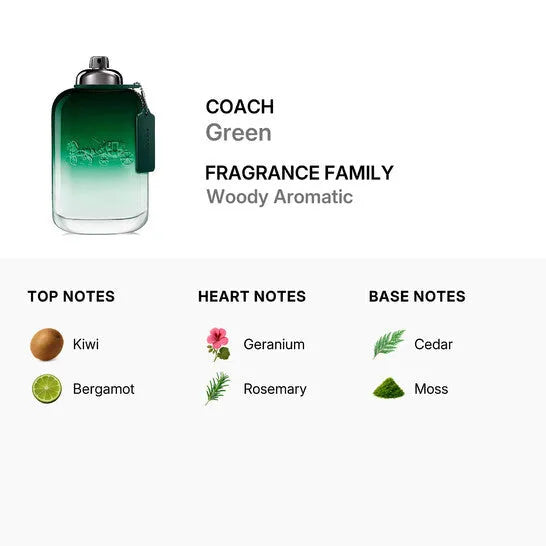 Perfume Coach For Men Green EDT (M) / 200 ml - 4 - Privé Perfumes Honduras