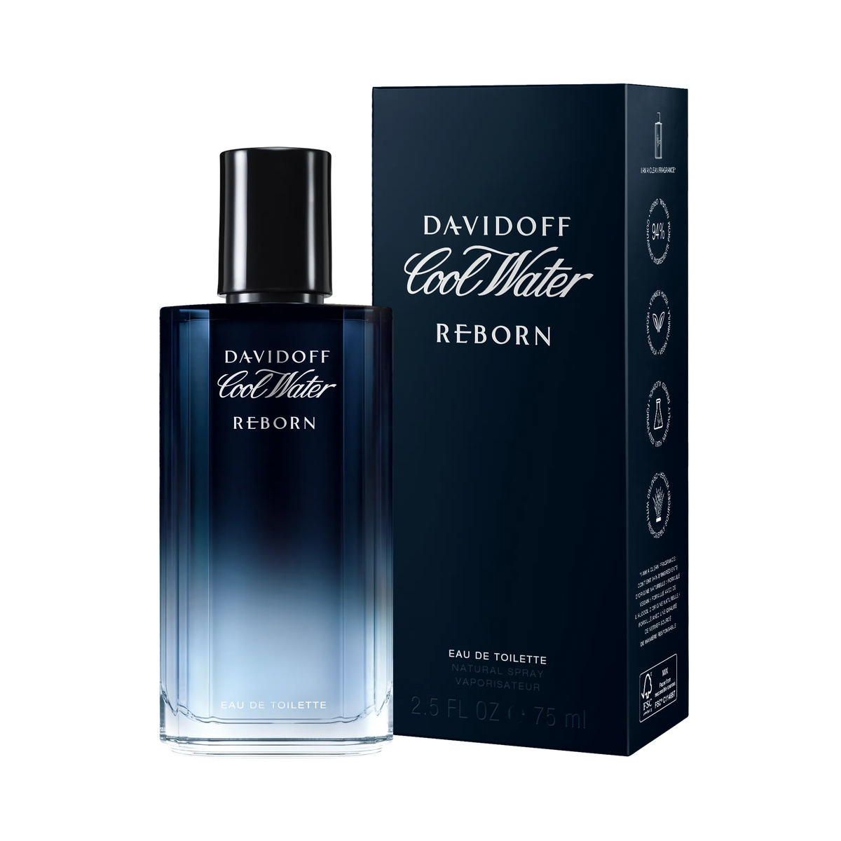Perfume Davidoff Cool Water Reborn EDT (M) / 125 ml - 2 - Privé Perfumes Honduras