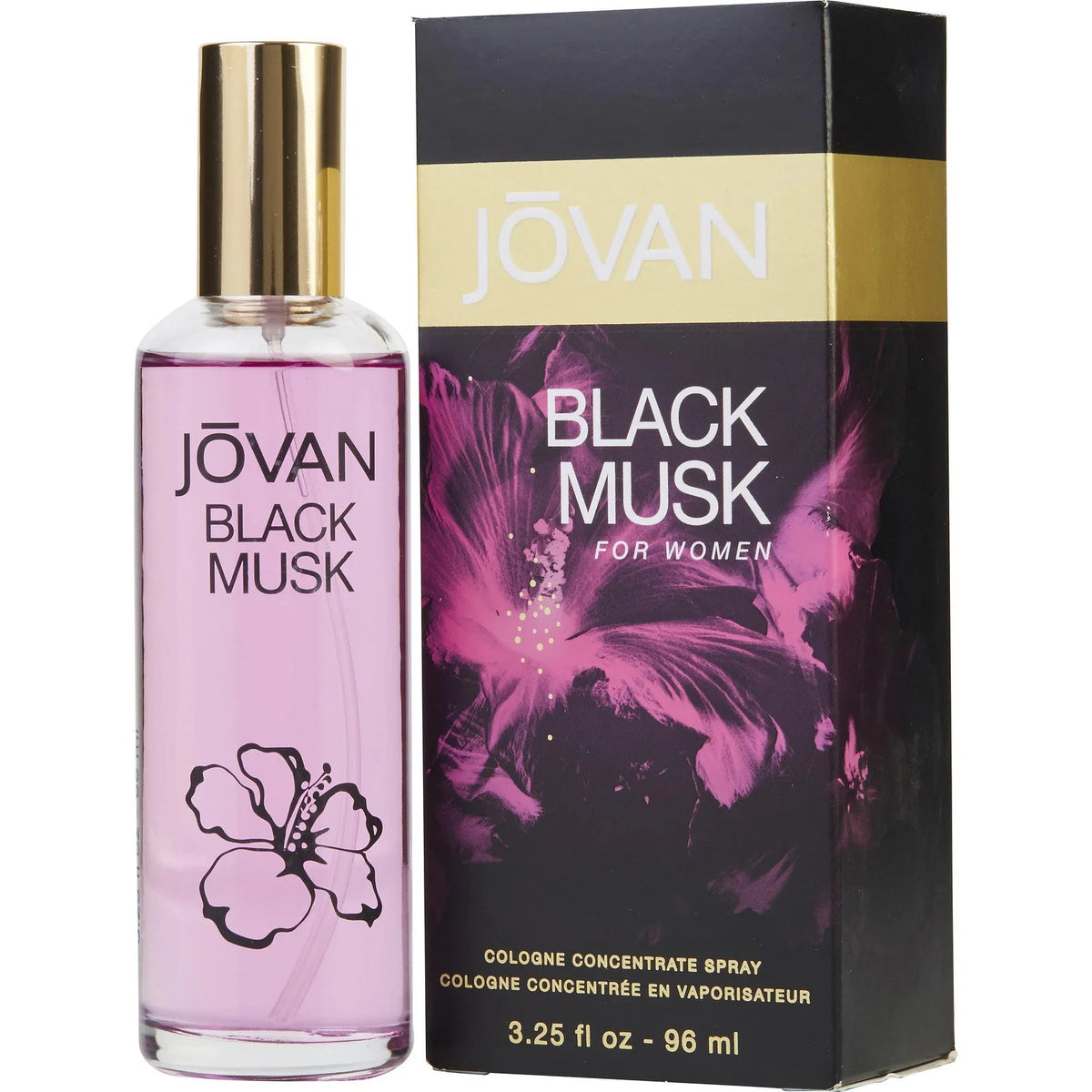 Perfume Jovan Musk Black EDC (W) / 96 ml - 1 - Privé Perfumes Honduras