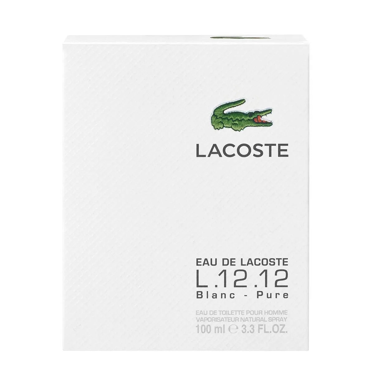 Perfume Lacoste L.12.12 Blanc - Pure EDT (M) / 100 ml - 4 - Privé Perfumes Honduras