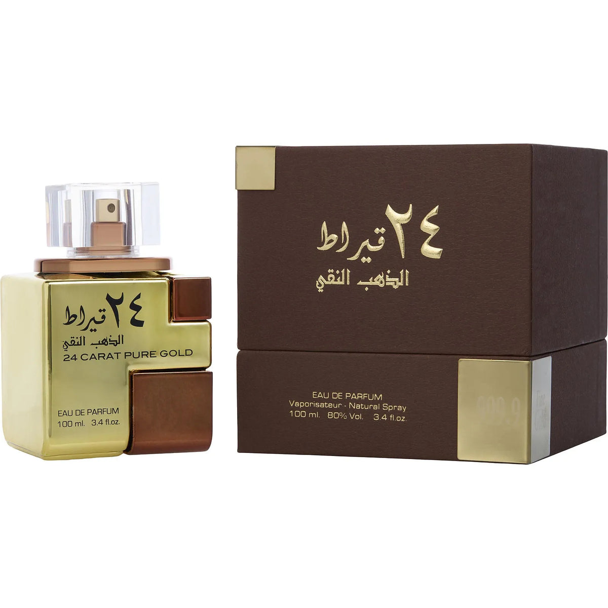 Perfume Lattafa 24 Carat Pure Gold EDP (U) / 100 ml - 1 - Privé Perfumes Honduras