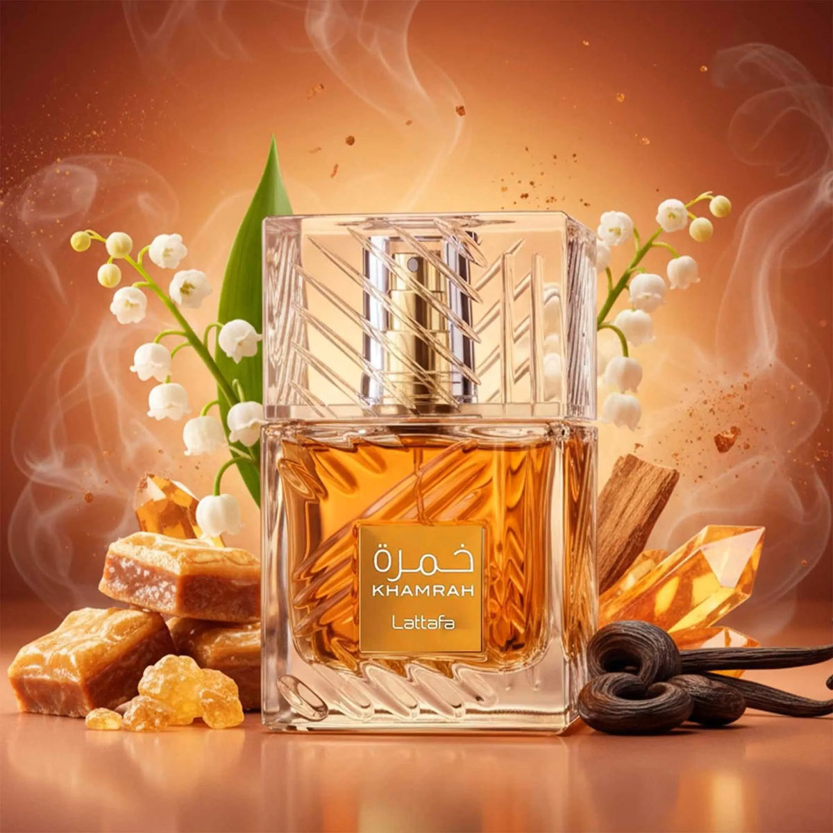Perfume Lattafa Khamrah EDP (U) / 100 ml - 5 - Privé Perfumes Honduras