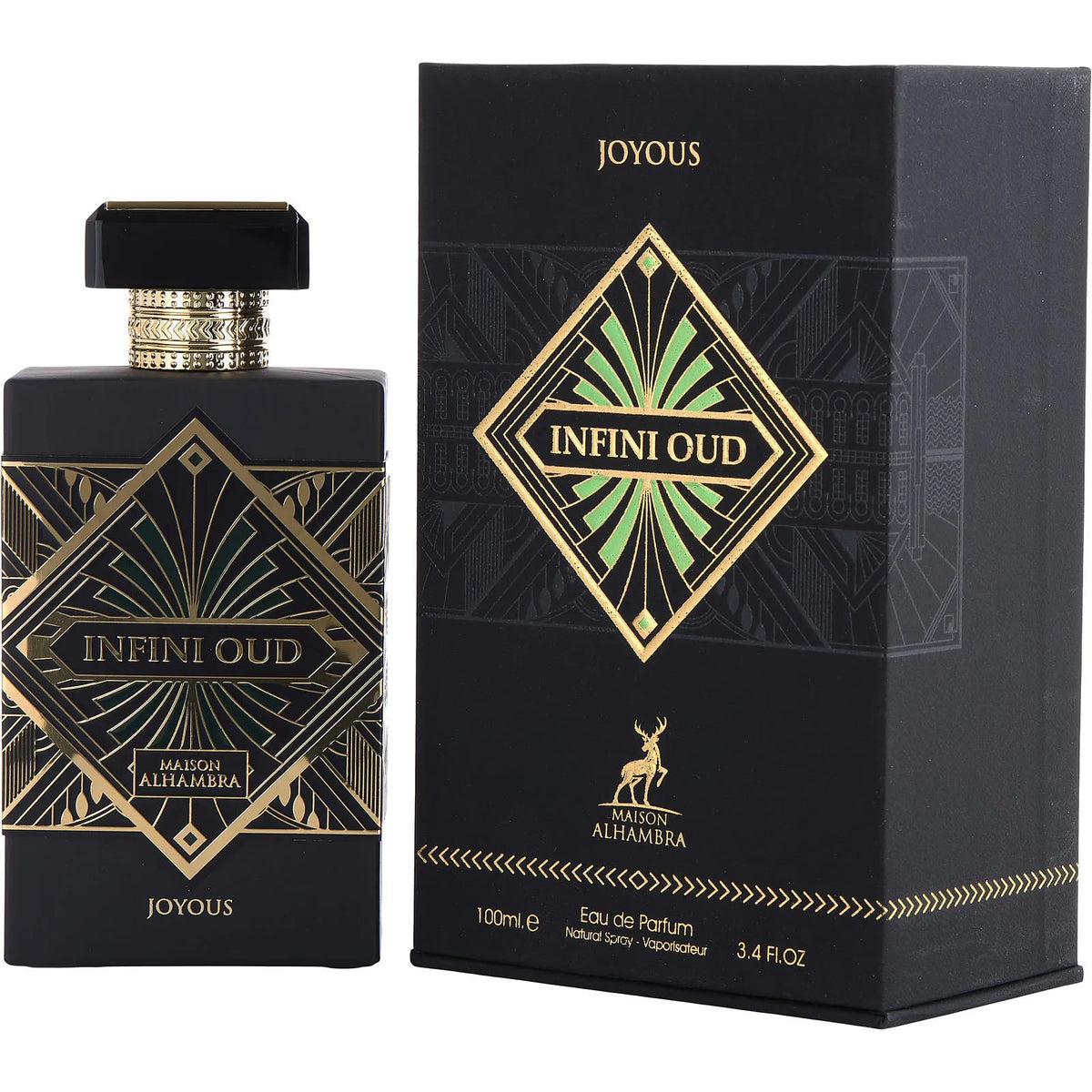 Perfume Maison Alhambra Infini Oud Joyous EDP (U) / 100 ml - 1 - Privé Perfumes Honduras