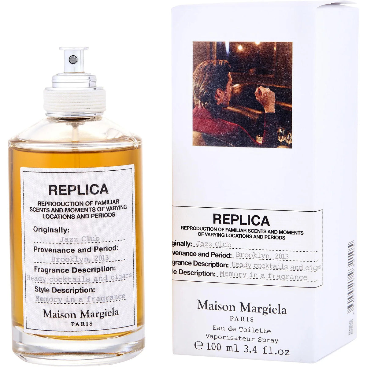 Perfume Maison Margiela Replica Jazz CLub EDT (M) / 100 ml - 1 - Privé Perfumes Honduras