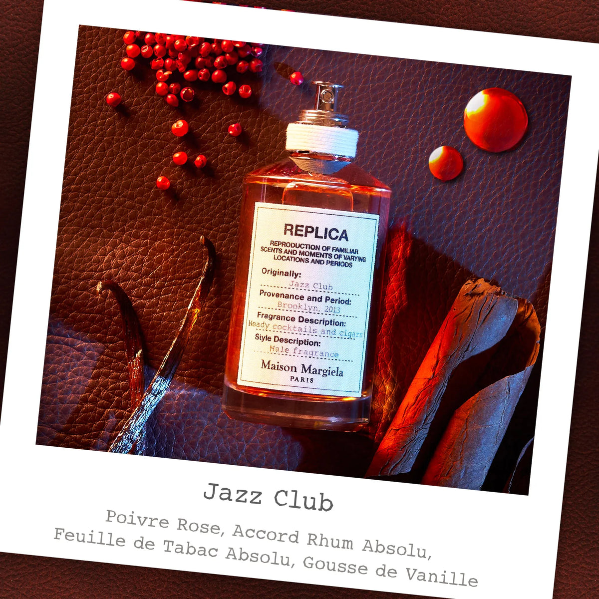 Perfume Maison Margiela Replica Jazz CLub EDT (M) / 100 ml - 4 - Privé Perfumes Honduras
