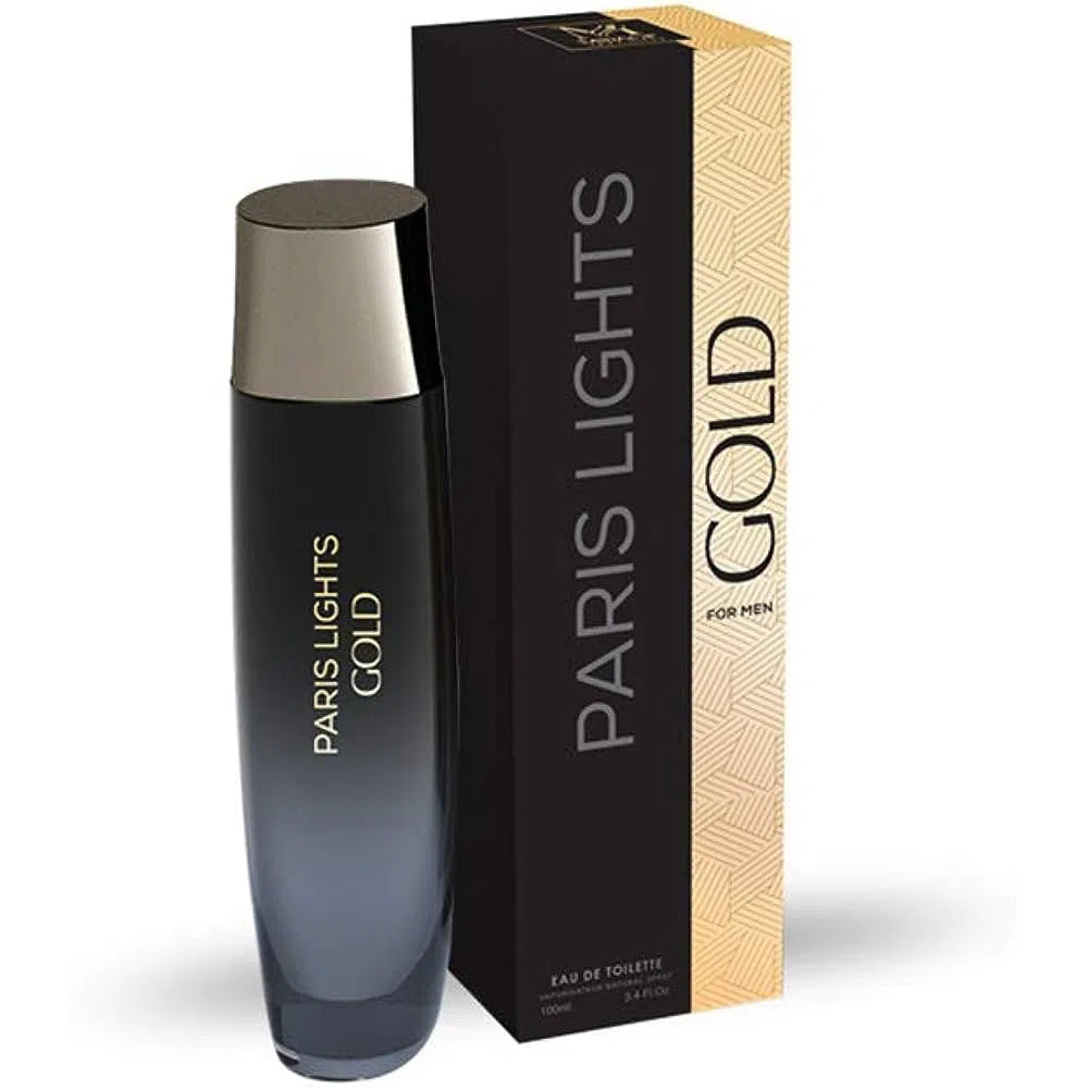 Perfume MCH Beauty Paris Lights Gold for Men EDT (M) / 100 ml - 1 - Privé Perfumes Honduras