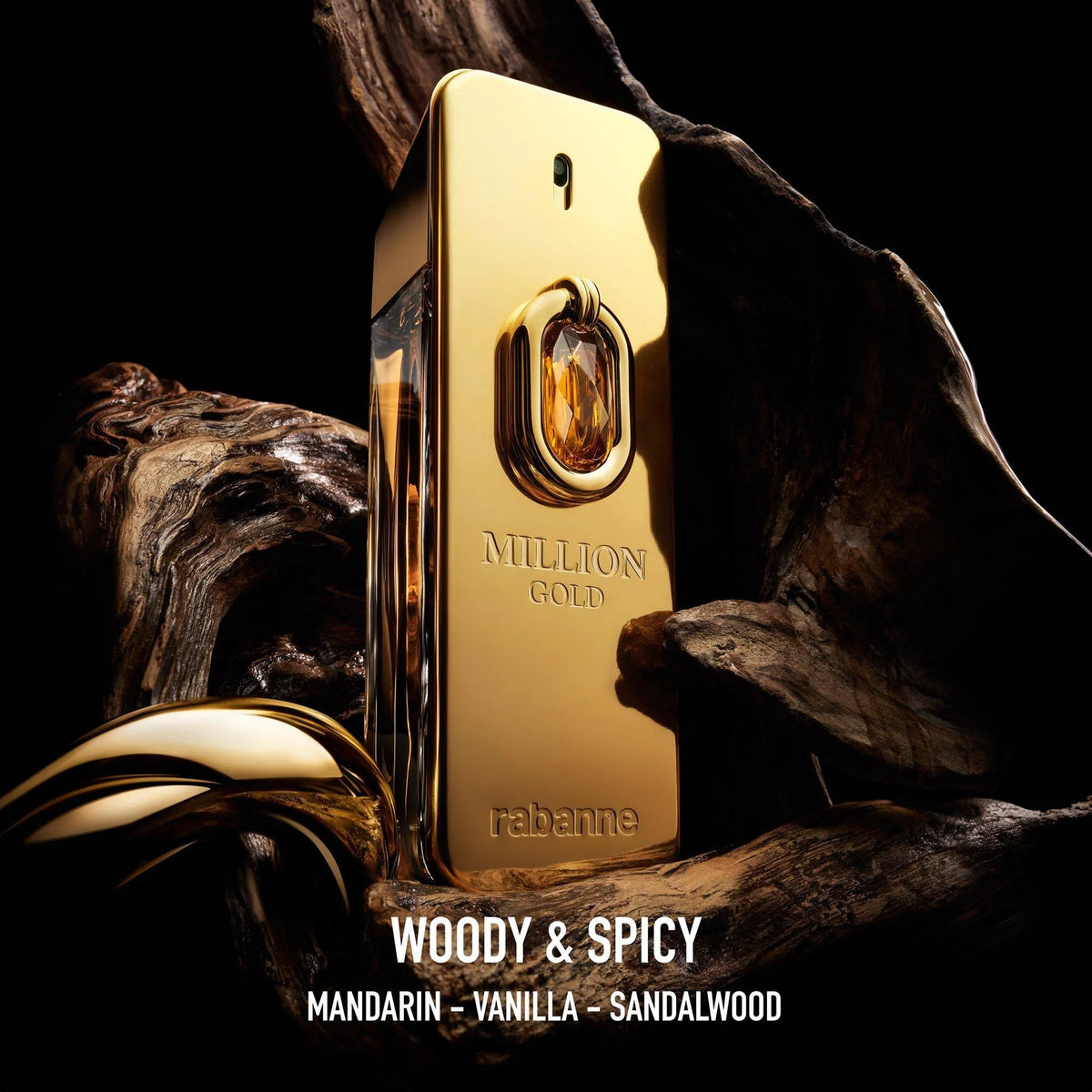 Perfume Rabanne Million Gold Elixir Parfum (M) / 100 ml - 5 - Privé Perfumes Honduras