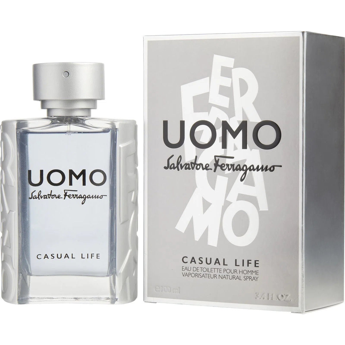 Perfume Salvatore Ferragamo UOMO Casual Life EDT (M) / 100 ml - 1 - Privé Perfumes Honduras