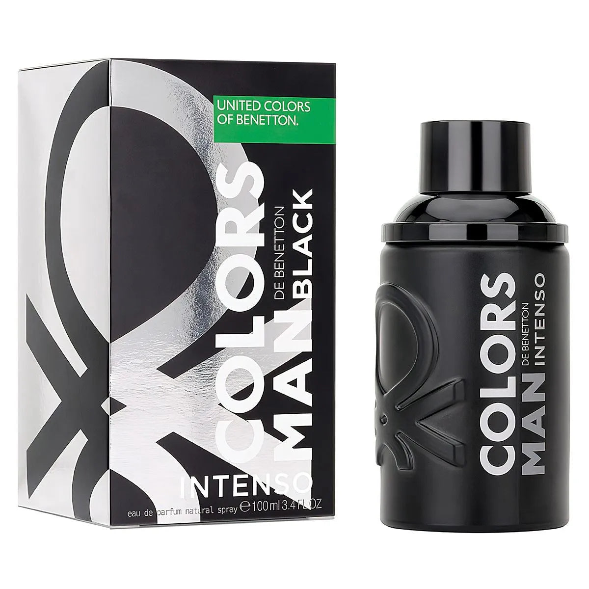 Perfume United Colors of Benetton Man Black Intenso EDP (M) / 100 ml - 3 - Privé Perfumes Honduras