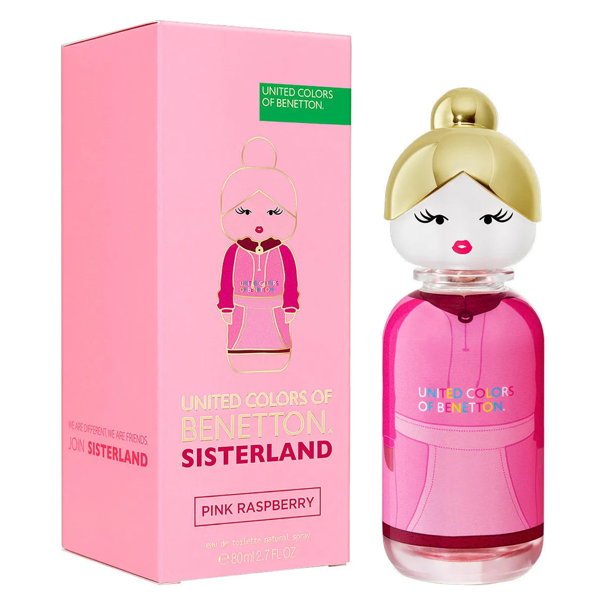 Perfume United Colors of Benetton Sisterland Pink Raspberry EDT (W) / 80 ml - 4 - Privé Perfumes Honduras
