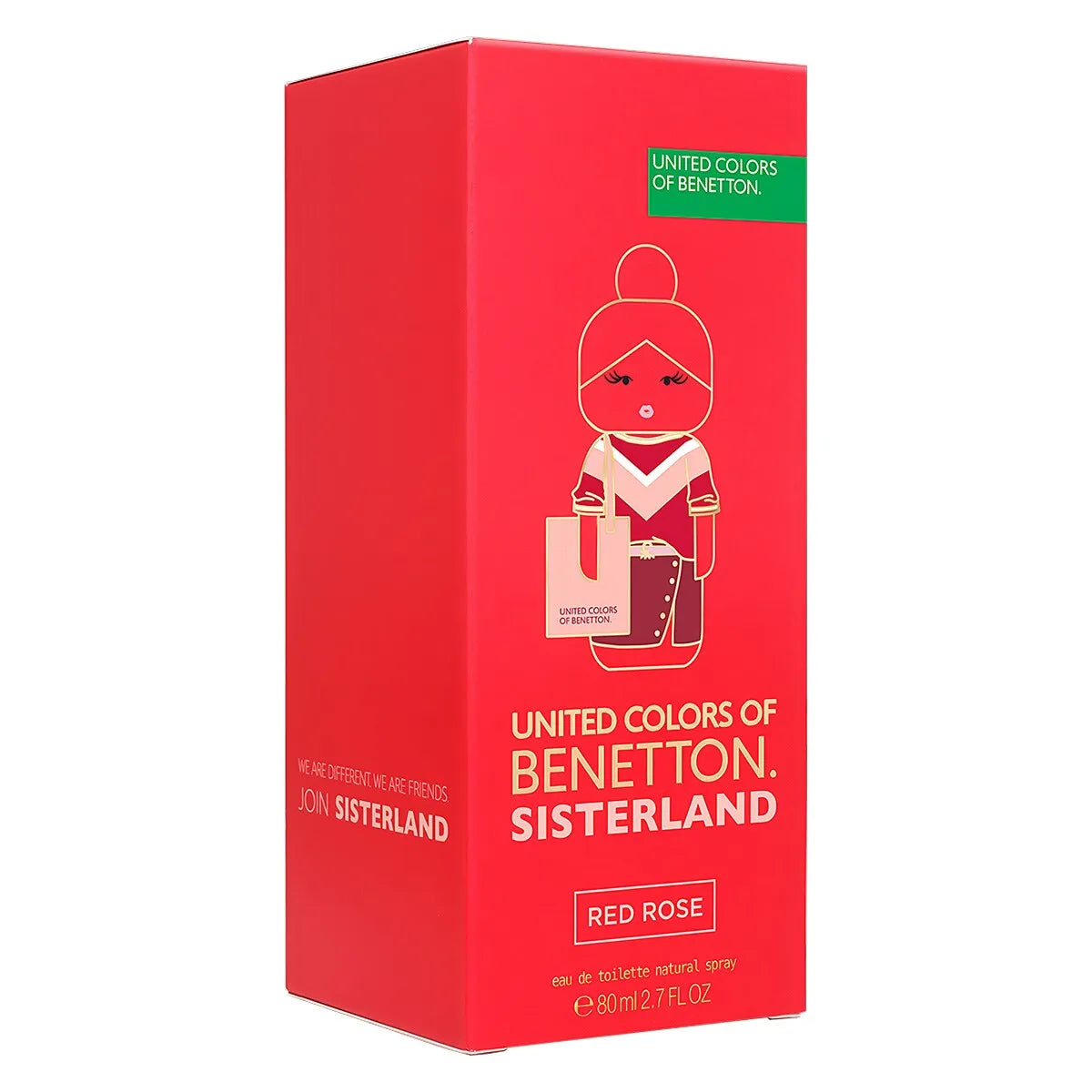 Perfume United Colors of Benetton Sisterland Red Rose EDT (W) / 80 ml - 5 - Privé Perfumes Honduras