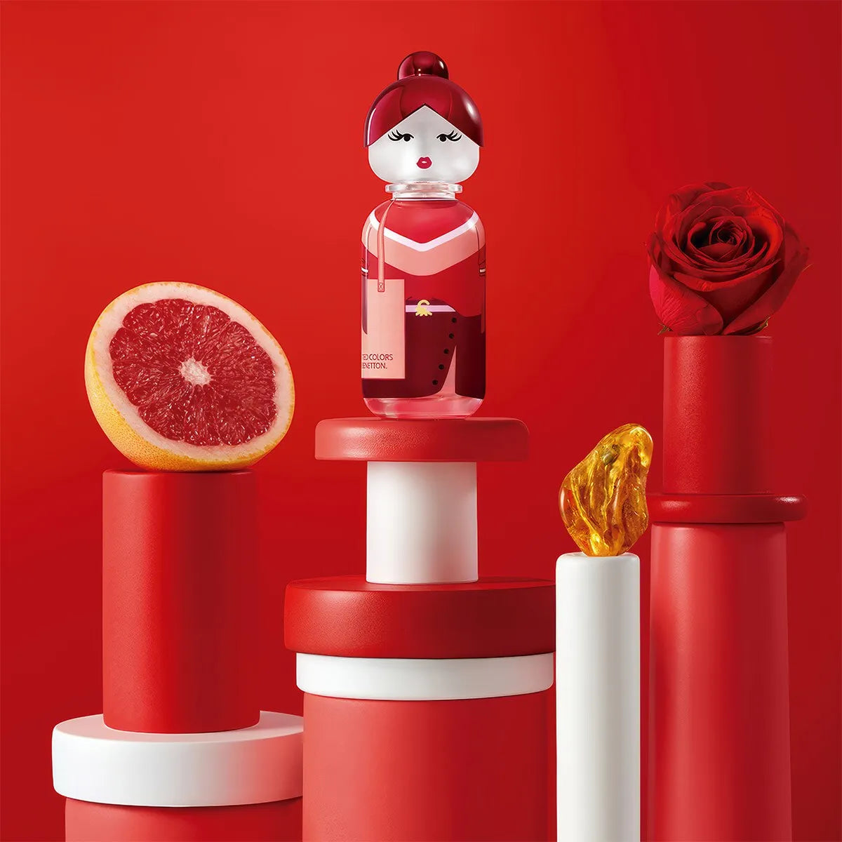 Perfume United Colors of Benetton Sisterland Red Rose EDT (W) / 80 ml - 6 - Privé Perfumes Honduras