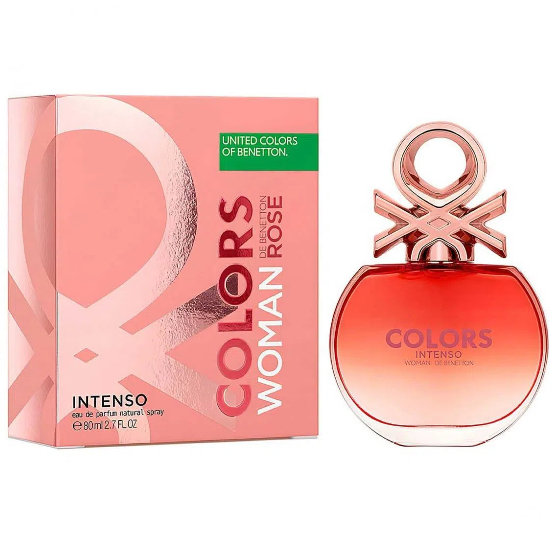 Perfume United Colors of Benetton Woman Rose Intenso EDP (W) / 80 ml - 3 - Privé Perfumes Honduras