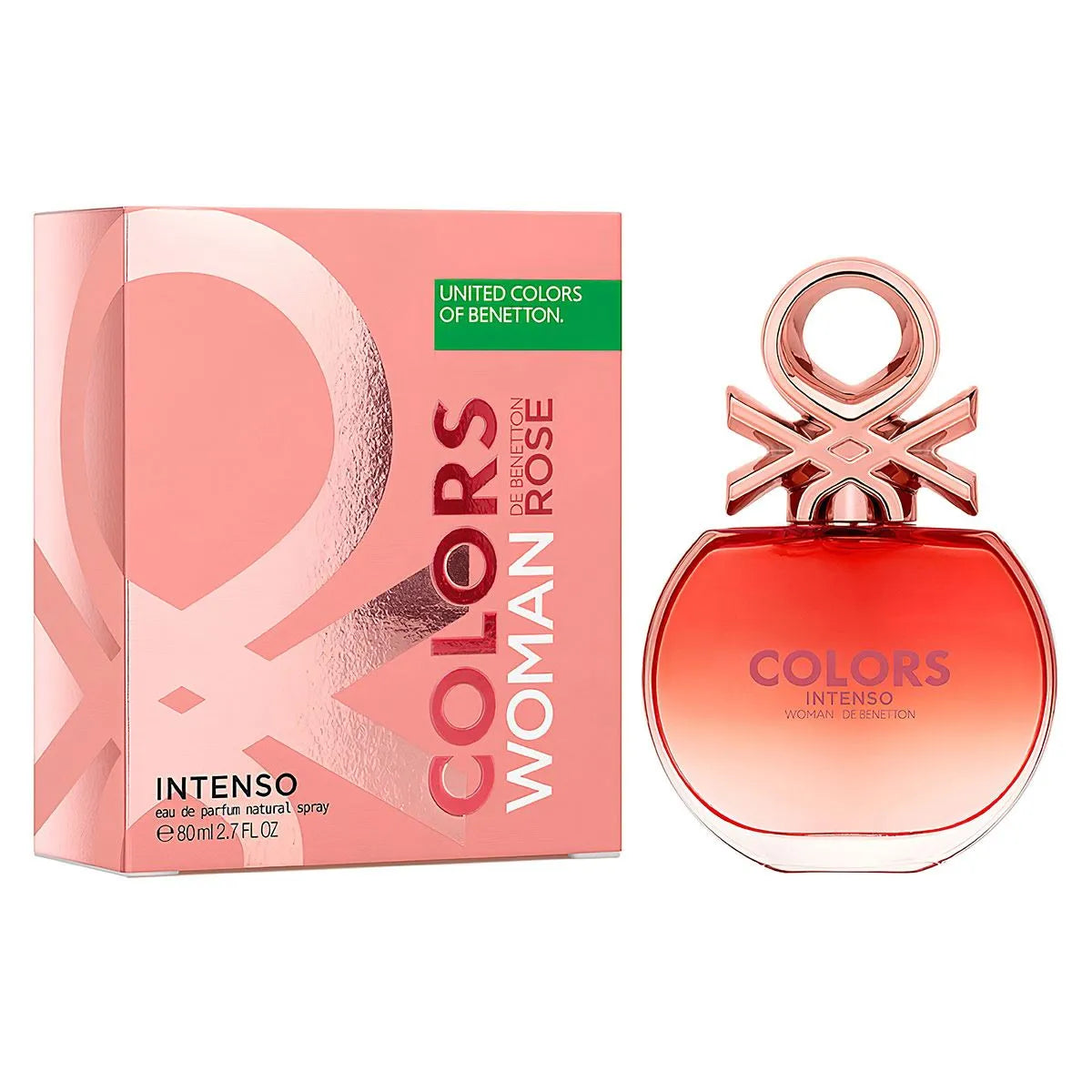 Perfume United Colors of Benetton Woman Rose Intenso EDP (W) / 80 ml - 5 - Privé Perfumes Honduras