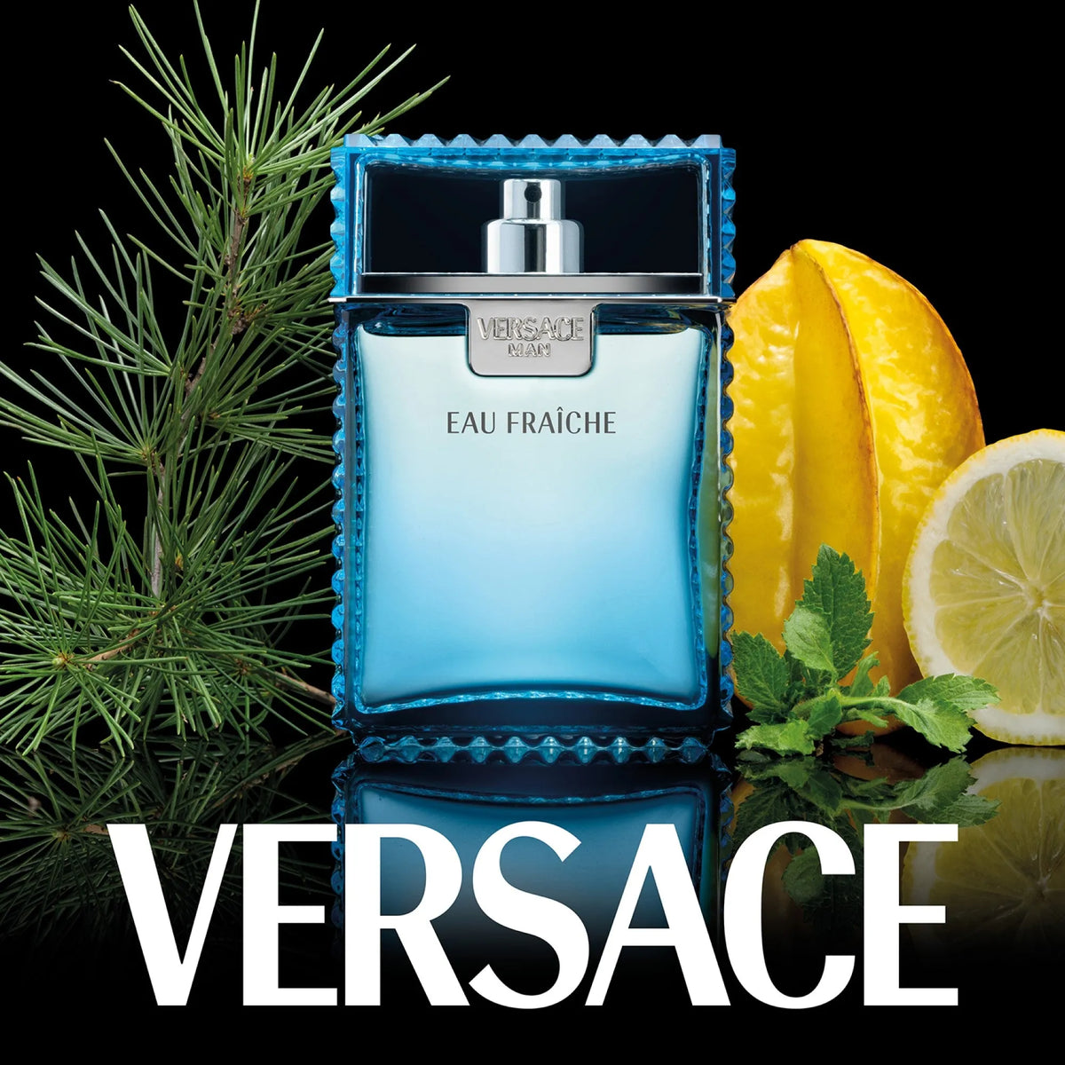 Perfume Versace Man Eau Fraiche EDT (M) / 100 ml - 6 - Privé Perfumes Honduras