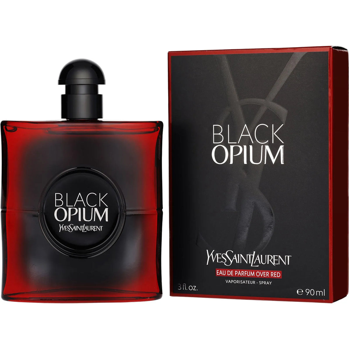 Perfume Yves Saint Laurent Black Opium Over Red EDP (W) / 90 ml - 2 - Privé Perfumes Honduras