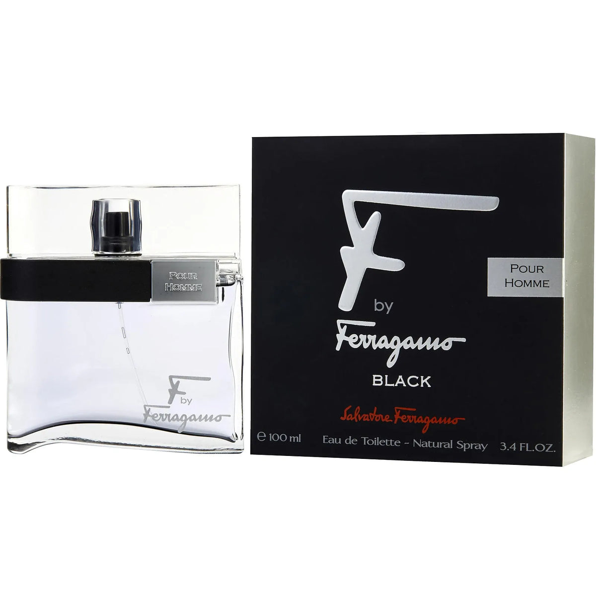 Salvatore Ferragamo F Black EDT (M) - 2 - Privé Perfumes Honduras