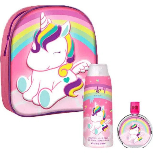 Estuche Air-Val Eau My Unicorn Backpack EDT (G) / 3 Pc SP 50 ml; SG 75 ml; Backpack - 2 - Privé Perfumes Honduras
