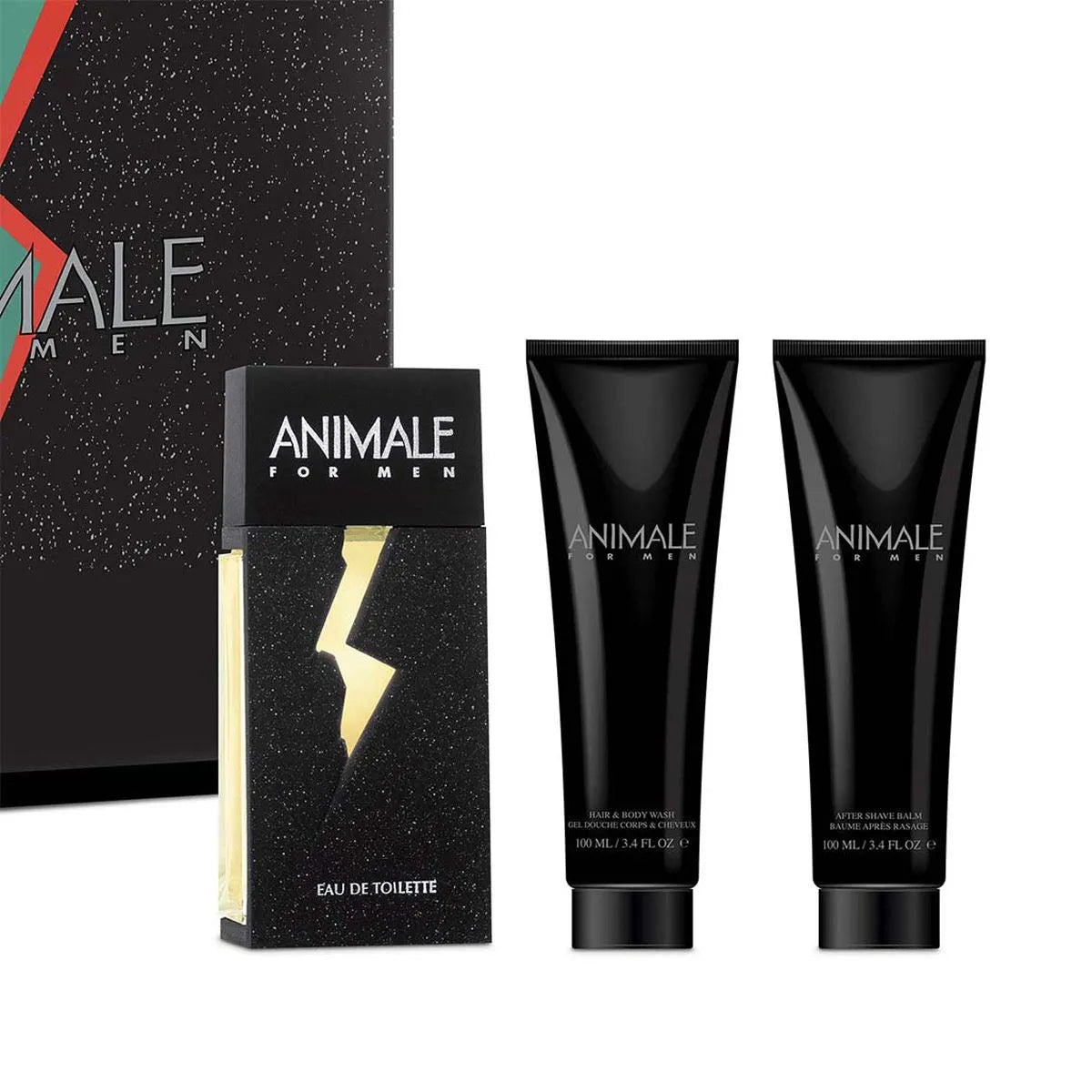 Estuche Animale EDT (M) / 3 Pc SP 100 ml; ASB 100 ml; SG 100 ml - 3 - Privé Perfumes Honduras