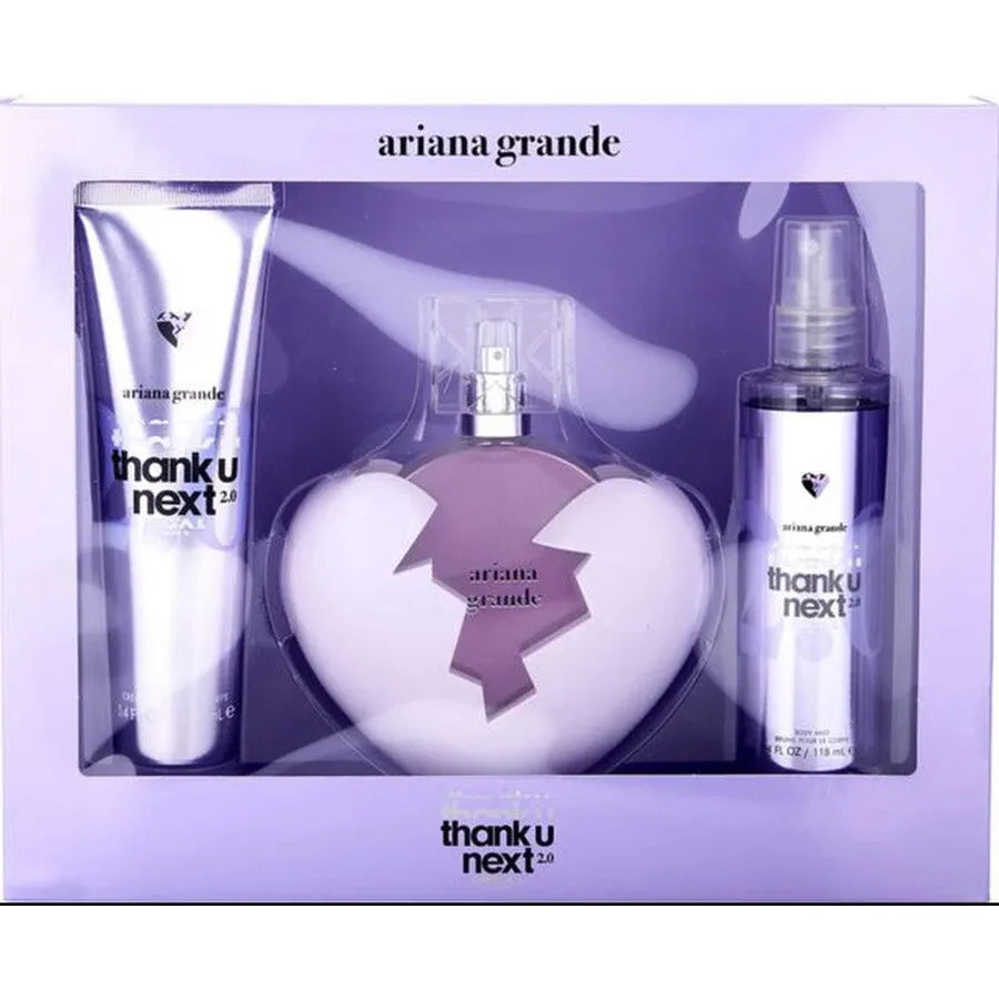 Estuche Ariana Grande Thank U Next 2.0 EDP (W) / 3 Pc SP 100 ml; SG 100 ml; BL 100 ml - 3 - Privé Perfumes Honduras