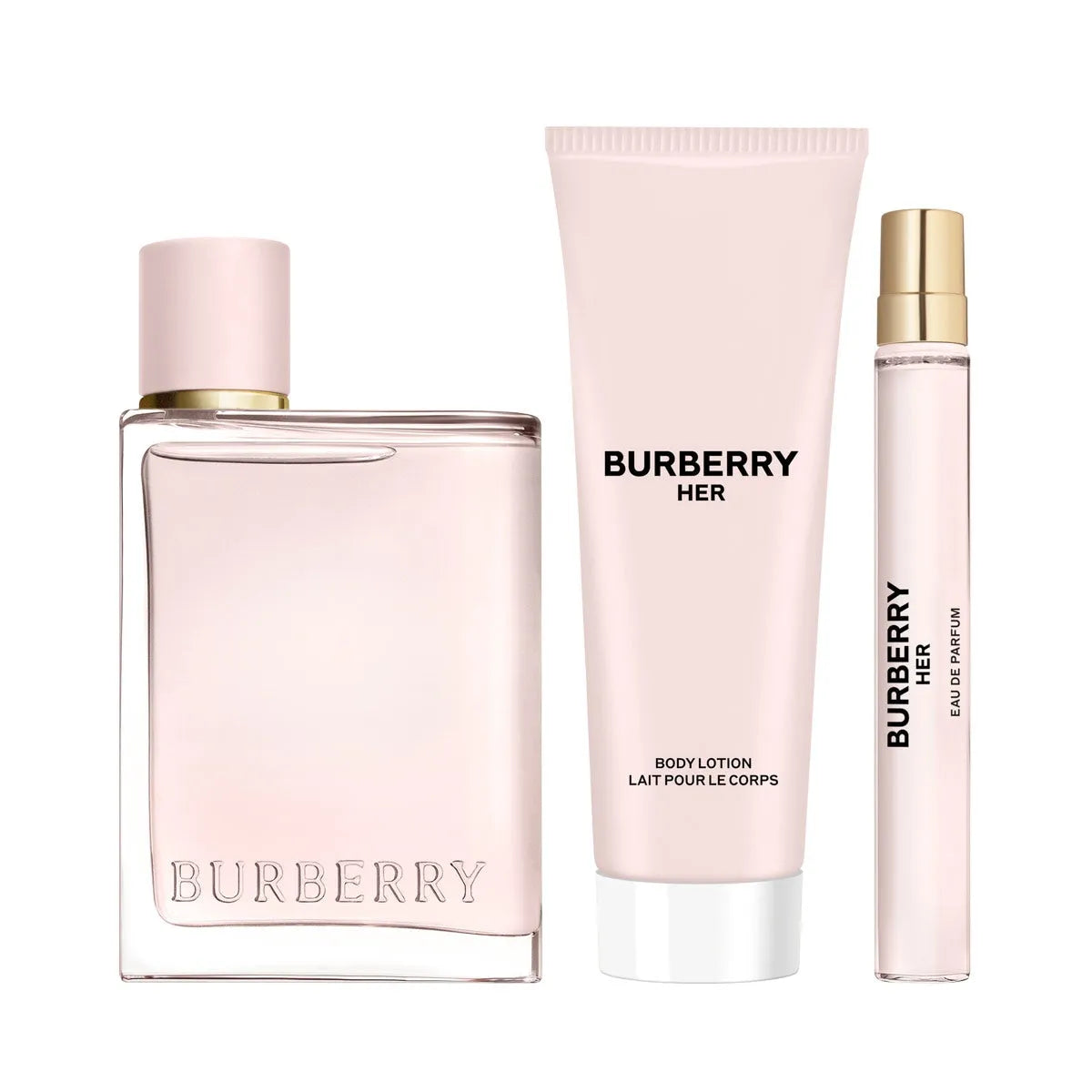 Estuche Burberry Her EDP (W) / 3 Pc SP 100 ml; BL 100 ml; SP 15 ml - 3 - Privé Perfumes Honduras