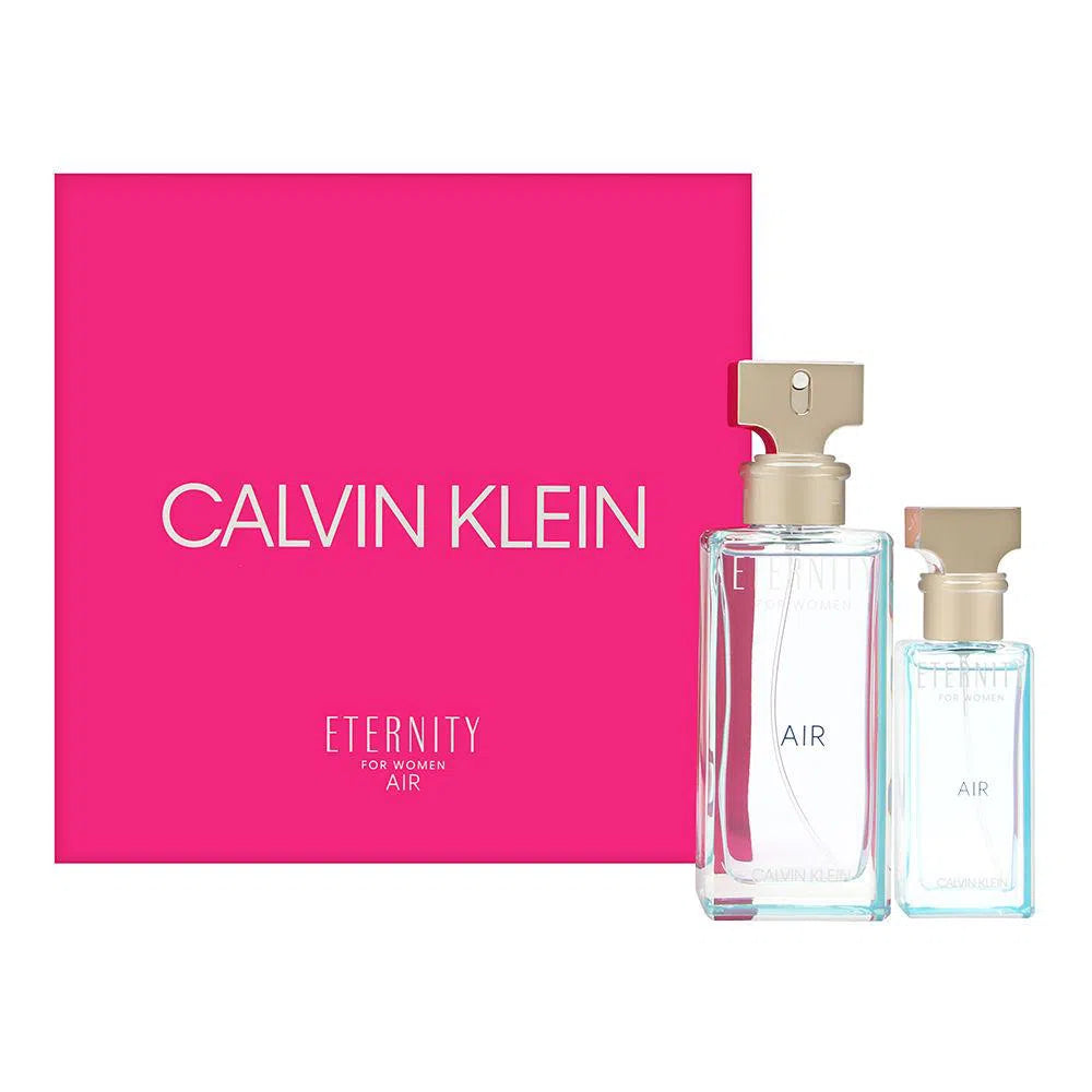 Estuche Calvin Klein Eternity For Women Air EDP (W) / 2 Pc SP 100 ml; SP 30 ml - 1 - Privé Perfumes Honduras
