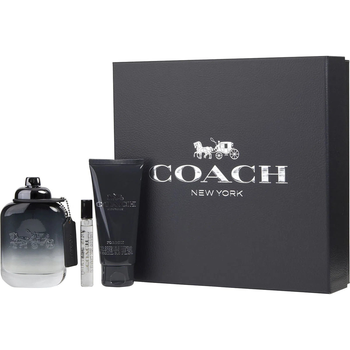 Estuche Coach For Men EDT (M) / 3 PC SP 100 ml; SG 100 ml; SP 7.5 ml - 1 - Privé Perfumes Honduras