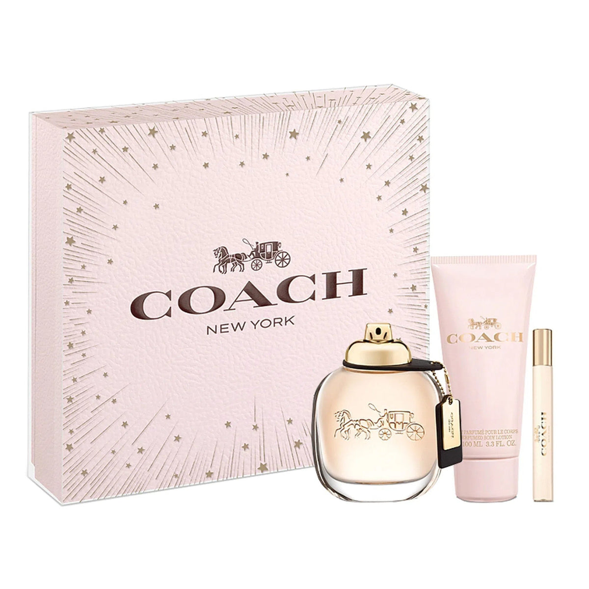 Estuche Coach The Fragrance EDP (W) / 3 Pc SP 90 ml; BL 100 ml; Mini SP 7.5 ml - 2 - Privé Perfumes Honduras