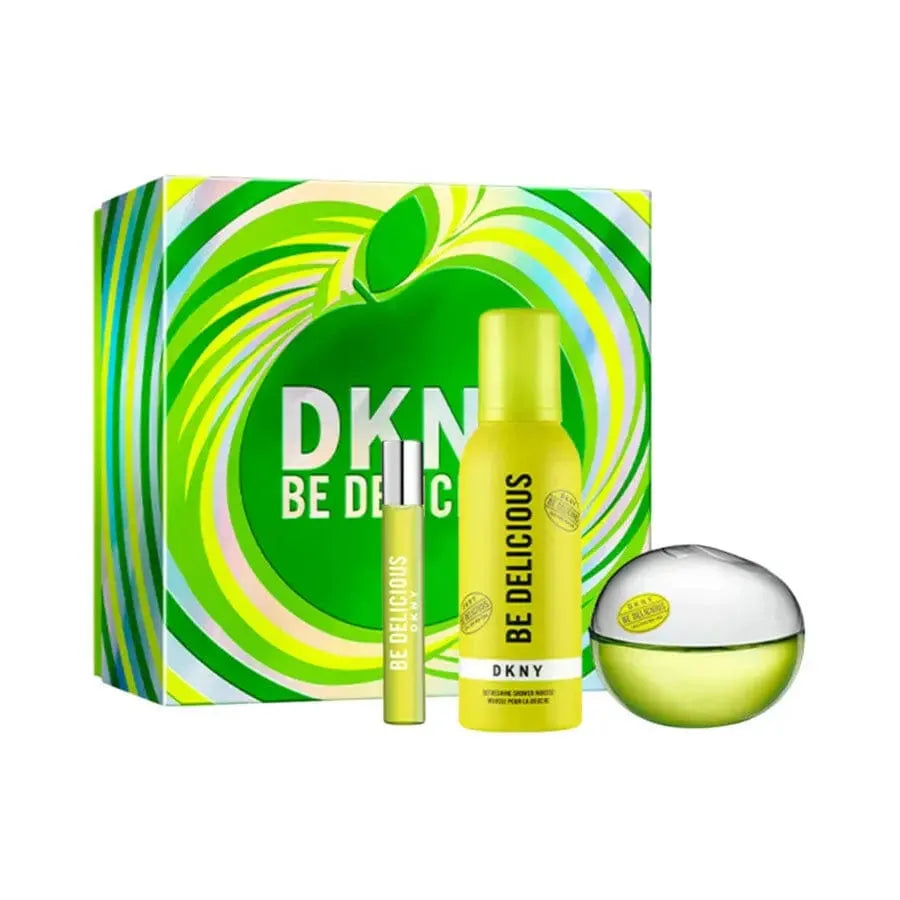Estuche Donna Karan Be Delicious EDP (W) / 3 Pc SP 100 ml; SG 150 ml; SP 15 ml - 1 - Privé Perfumes Honduras