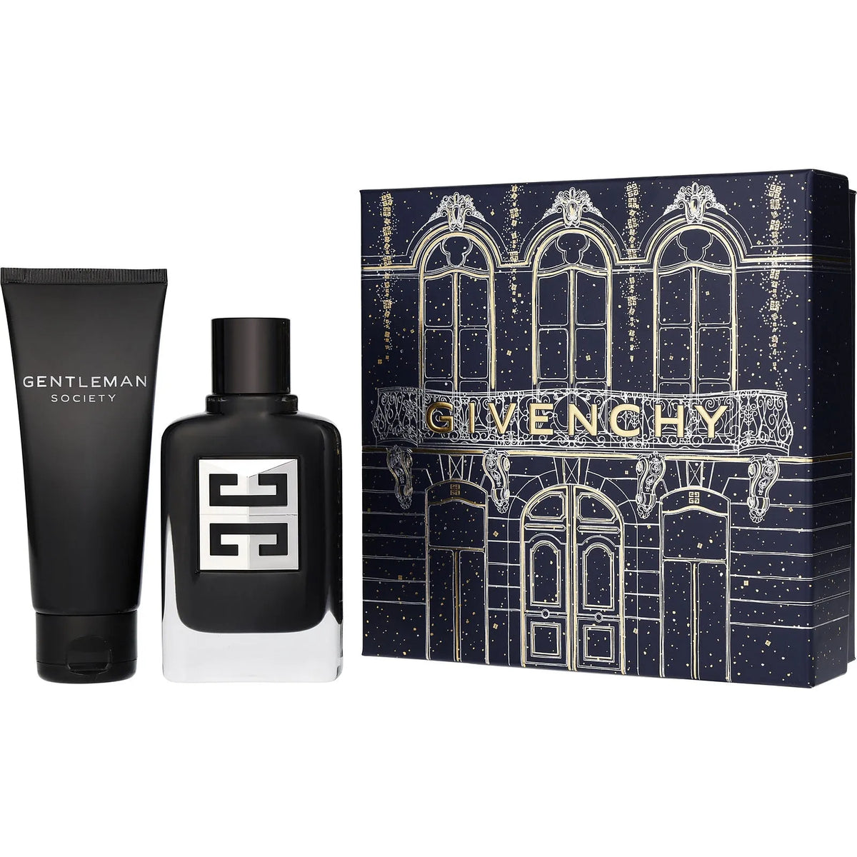 Estuche Givenchy Gentleman Society EDP (M) / 3 Pc SP 60 ml; SG 75 ml - 1 - Privé Perfumes Honduras